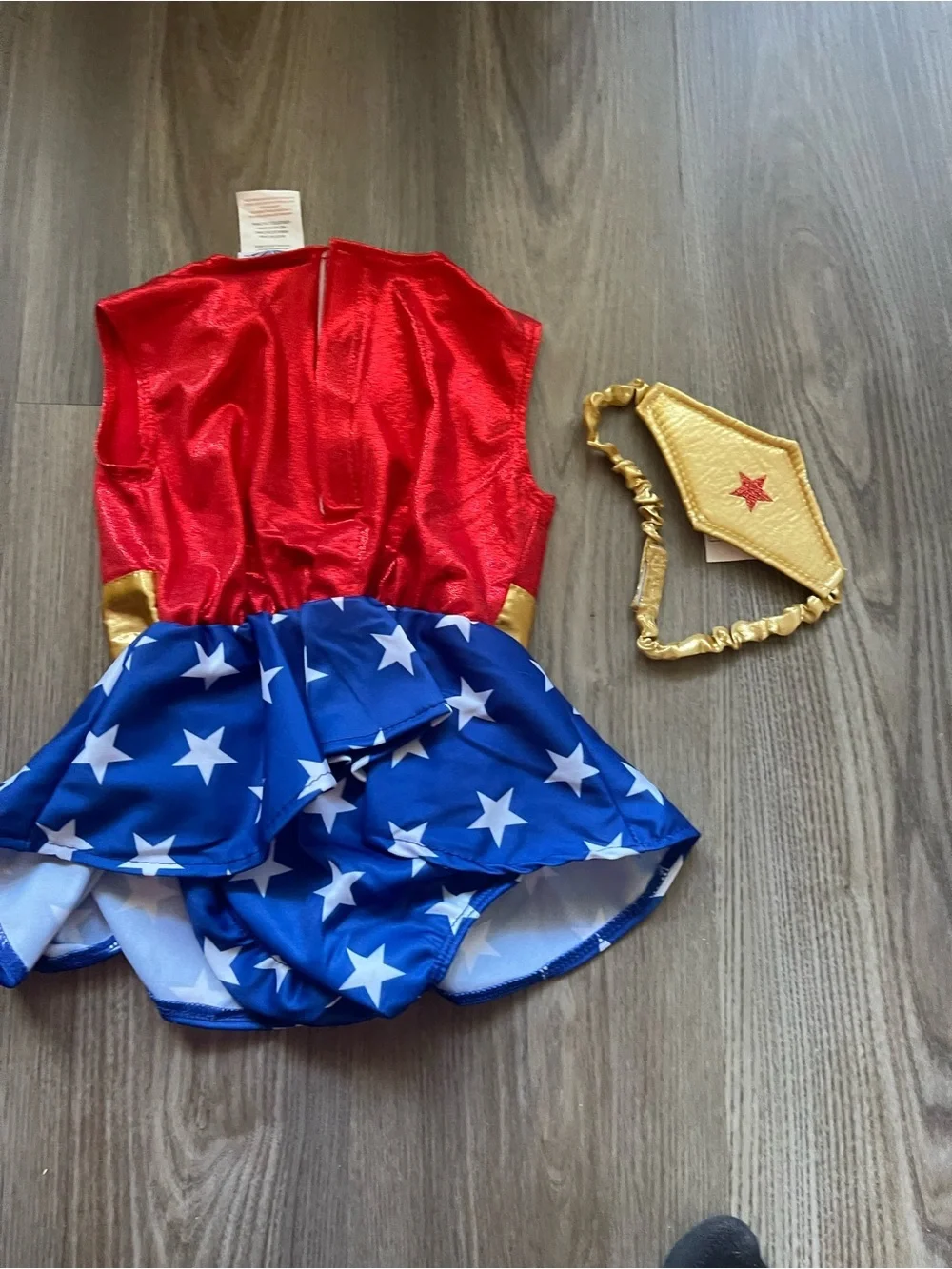 Wonder Woman Baby Costume Set Princess Paradise DC Tiara Headband Size 12-18 M